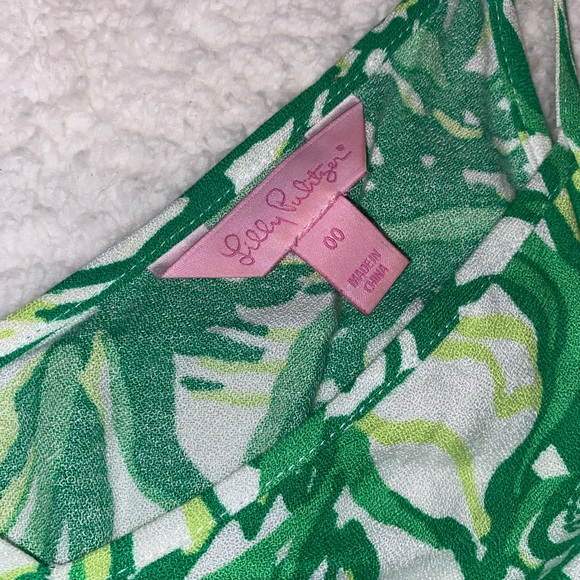 Lilly Pulitzer Neon Fringe Crop Top and Skort Set - Picture 5 of 6